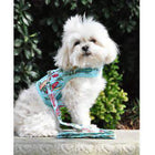 Fabric Dog Harness with Leash - Surfboards and Palms, Collars and Leads, Furbabeez, [tag]