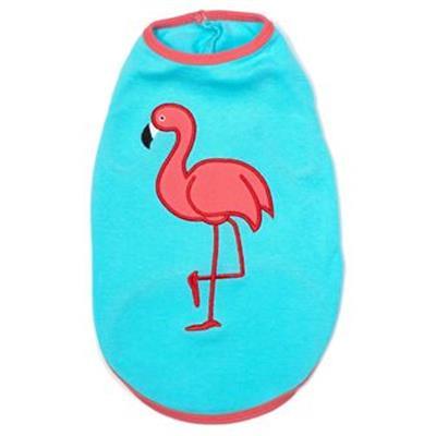 Flamingo Dog Tee Pet Clothes Worthy Dog 