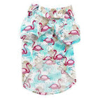 Flamingo Island Dog Shirt, Pet Clothes, Furbabeez, [tag]