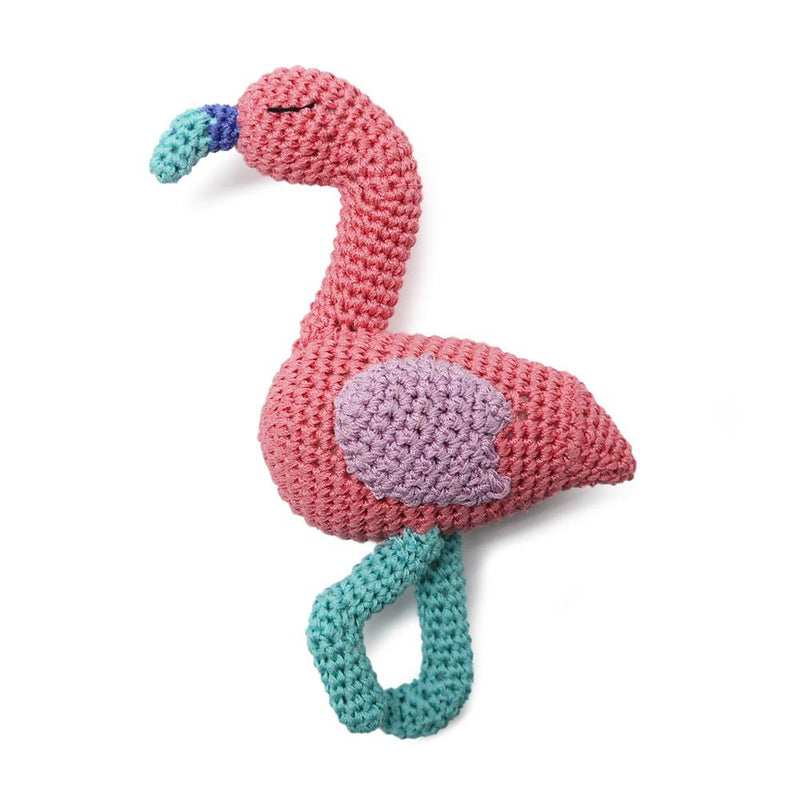 Flamingo Knit Dog Toy Pet Toys DOGO 