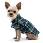 Flannel Button Down Dog Shirt, Pet Clothes, Furbabeez, [tag]