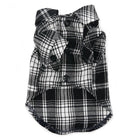 Flannel Button Down Dog Shirt, Pet Clothes, Furbabeez, [tag]