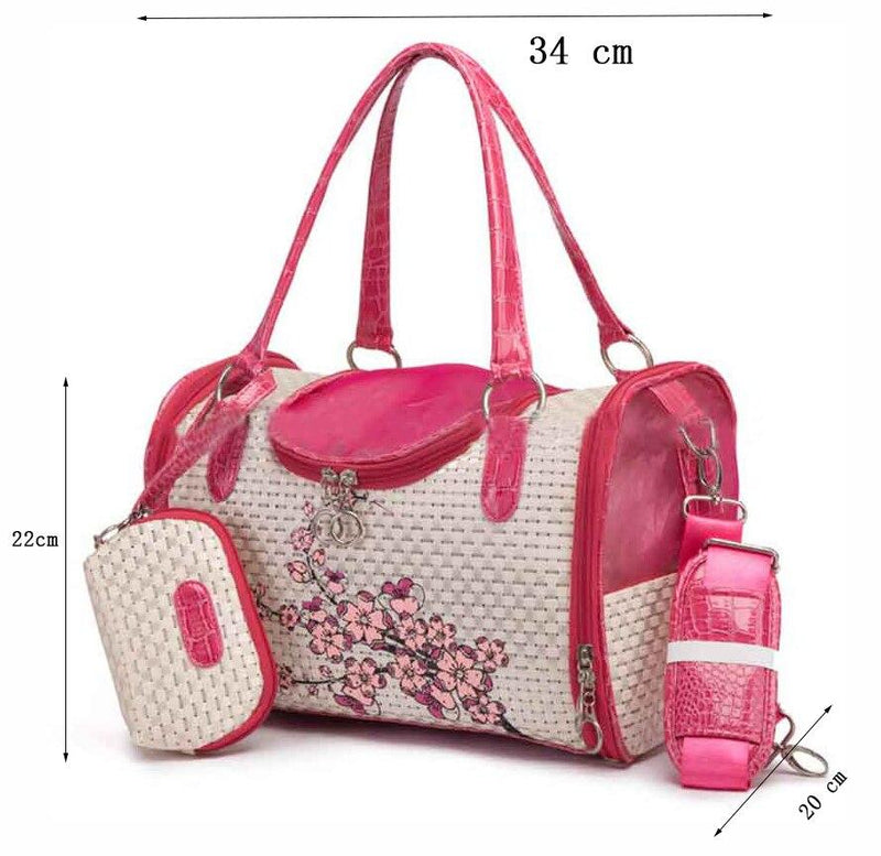 Floral Designer Dog Carrier Pet Accessories Oberlo 