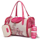 Floral Designer Dog Carrier Pet Accessories Oberlo Raspberry 