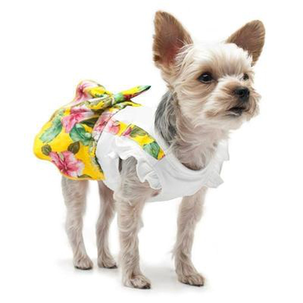Floral Suspender Dog Dress – Furbabeez