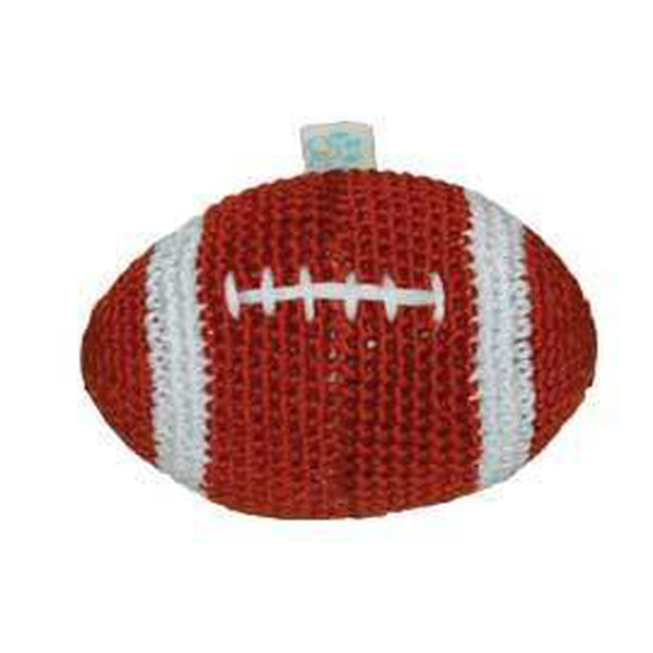 Football Knit Dog Toy, Pet Toys, Furbabeez, [tag]