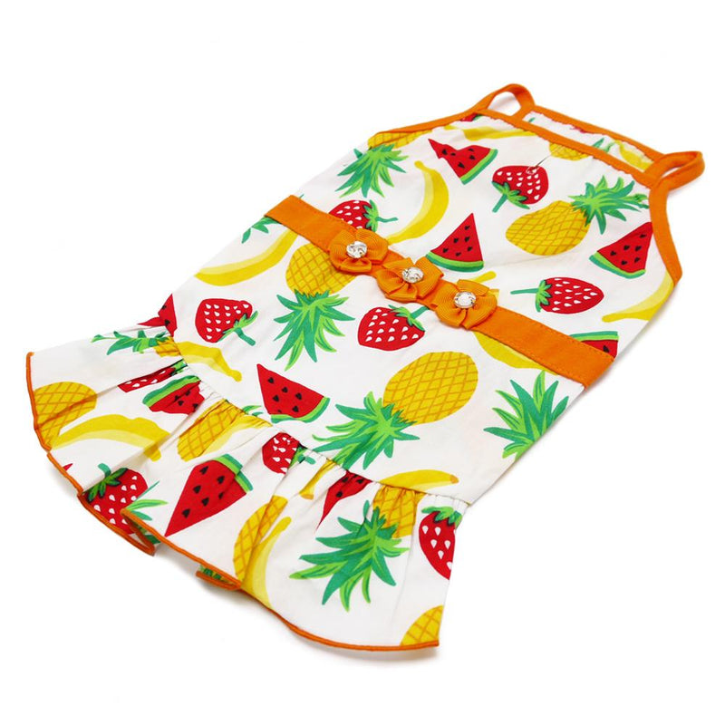 Fruitlicious Sun Dog Dress Pet Clothes DOGO 