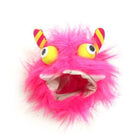 Furry Monster Dog Hat - Pink, Pet Accessories, Furbabeez, [tag]