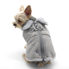 Furry Runner Coat Gray Pet Clothes DOGO 