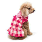 Gingham Dog Sweater Dress, Pet Clothes, Furbabeez, [tag]