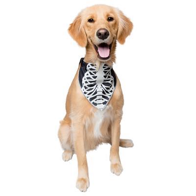 Glow-in-the-Dark Skeleton Bandana Costume Pet Accessories Pet Krewe 