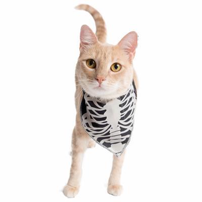 Glow-in-the-Dark Skeleton Bandana Costume Pet Accessories Pet Krewe 