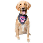 Glow-in-the-Dark Skull Bandana Costume Pet Accessories Pet Krewe 