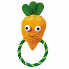 Grriggles Happy Veggies Rope Tug Dog Toy - Carrot, Pet Toys, Furbabeez, [tag]