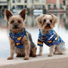 Hawaiian Camp Shirt - Island Sharks, Pet Clothes, Furbabeez, [tag]