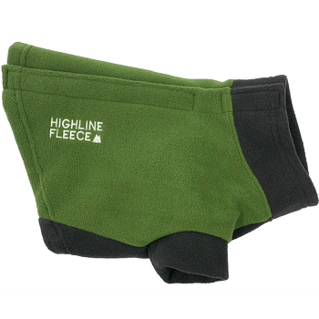 Highline Fleece Dog Coat - Two Tone Green Pet Clothes Doggie Design 