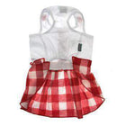 Hippie Country Plaid Dog Dress, Pet Clothes, Furbabeez, [tag]