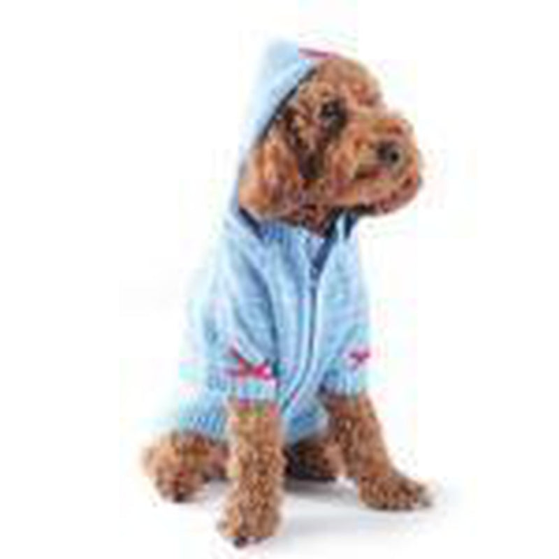 Hoodie Sweater Dog Coat by Dogo - Blue, Pet Clothes, Furbabeez, [tag]