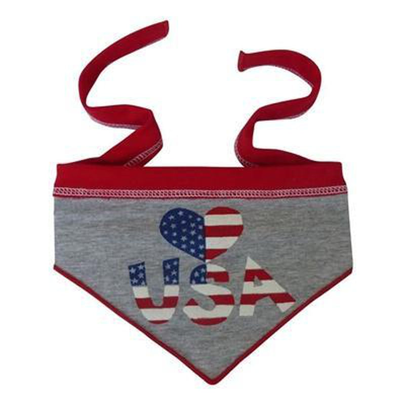 I Heart USA Dog Scarf, Collars and Leads, Furbabeez, [tag]