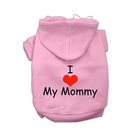 I LOVE MY MOMMY Dog Hoodie Pet Clothes Oberlo 