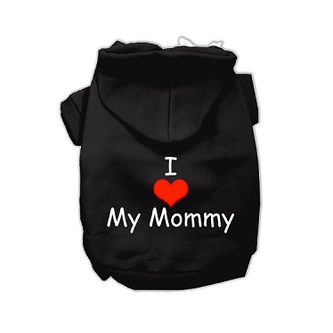 I LOVE MY MOMMY Dog Hoodie Pet Clothes Oberlo 