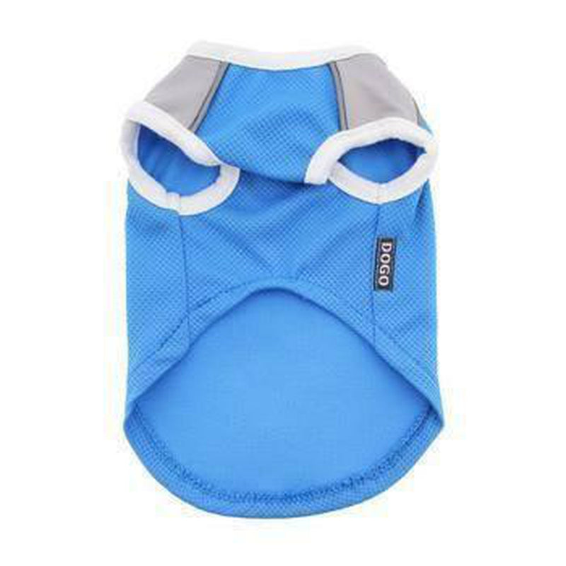 iCool Dog Tank by Dogo - Blue, Pet Clothes, Furbabeez, [tag]