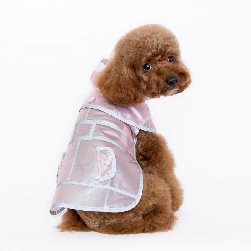 Jelly Dog Raincoat Pet Clothes DOGO 