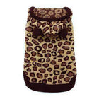 Leopard Hooded Dog Sweater by Dogo, Pet Clothes, Furbabeez, [tag]