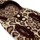 Leopard Hooded Dog Sweater by Dogo, Pet Clothes, Furbabeez, [tag]