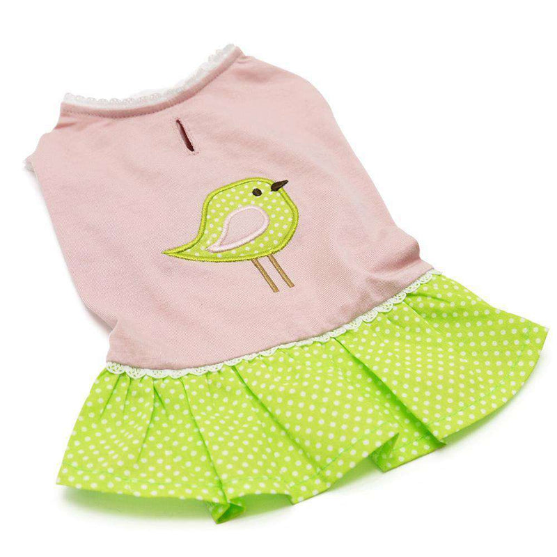 Little Birdy Dog Dress, Pet Clothes, Furbabeez, [tag]