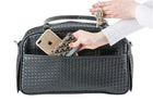 Marlee - Black Woven Stylish Dog Carrier Pet Accessories PETOTE 