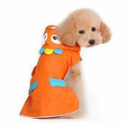 Monster Dog Raincoat - Orange, Pet Clothes, Furbabeez, [tag]
