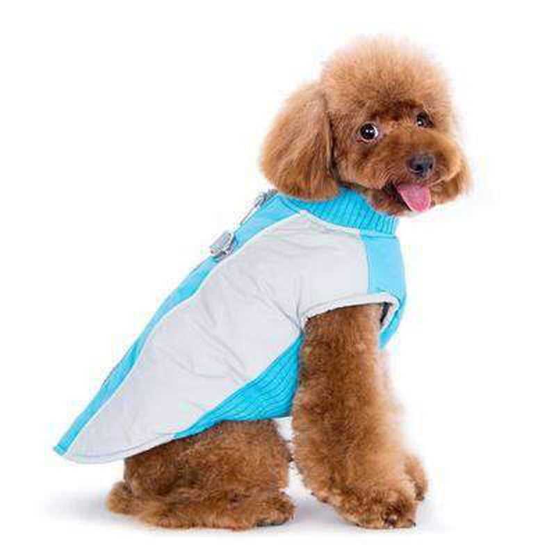 Mountain Hiker Dog Coat - Blue, Pet Clothes, Furbabeez, [tag]