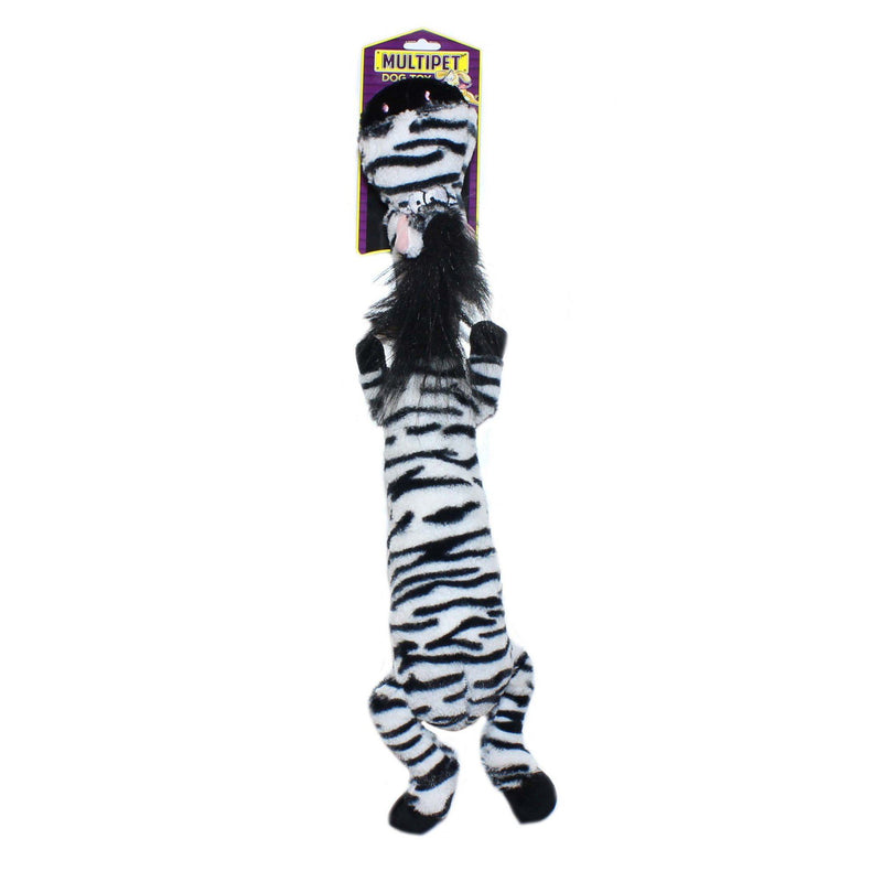 Multipet Dawdler Dudes Pet Toys MultiPet Zebra 