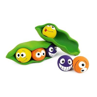 Multipet Latex Three Peas in a Pod Dog Toy Pet Toys MultiPet 