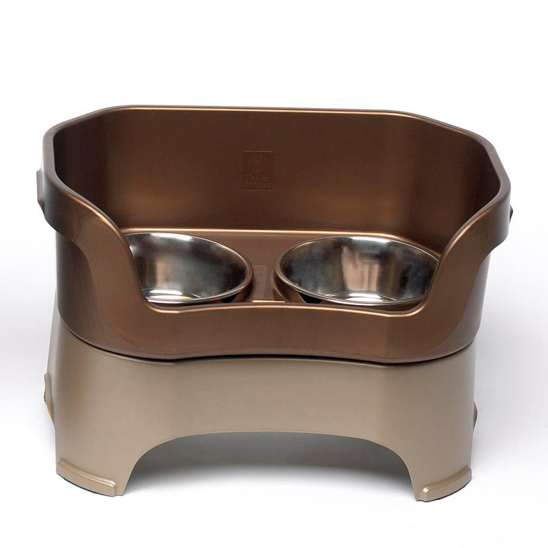 Neater Feeder Deluxe for Large Dogs Pet Bowls Neater Feeder Brown 