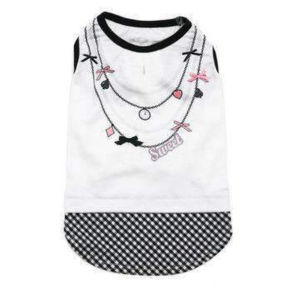 Necklace Diva Dog Tank, Pet Clothes, Furbabeez, [tag]