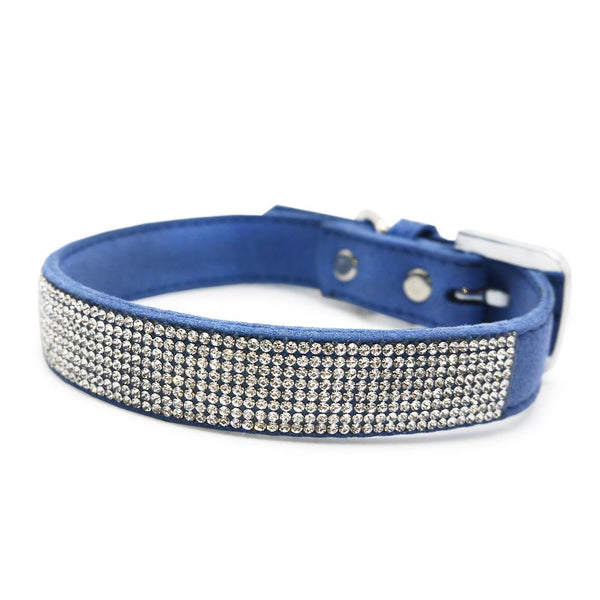 NEW VIP Bling Collar -Blue, Collars and Leads, Furbabeez, [tag]