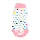 Non-Skid Dog Socks - Pink and White Hearts, Pet Clothes, Furbabeez, [tag]