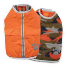 Nor'easter Dog Blanket Coat - Orange, Pet Clothes, Furbabeez, [tag]