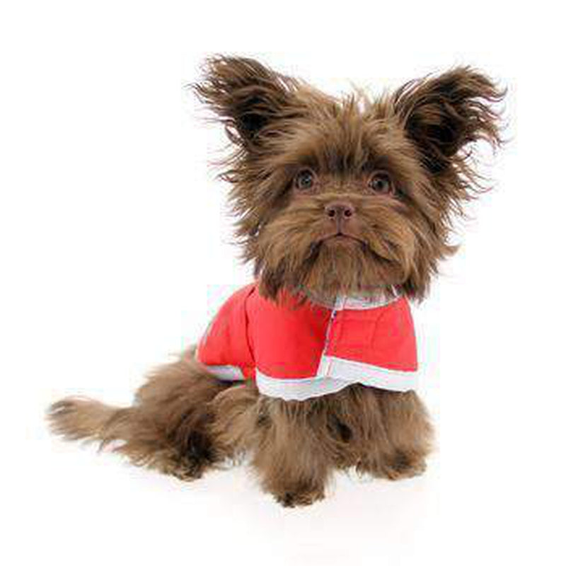 Nor'easter Dog Blanket Coat - Dark Red, Pet Clothes, Furbabeez, [tag]