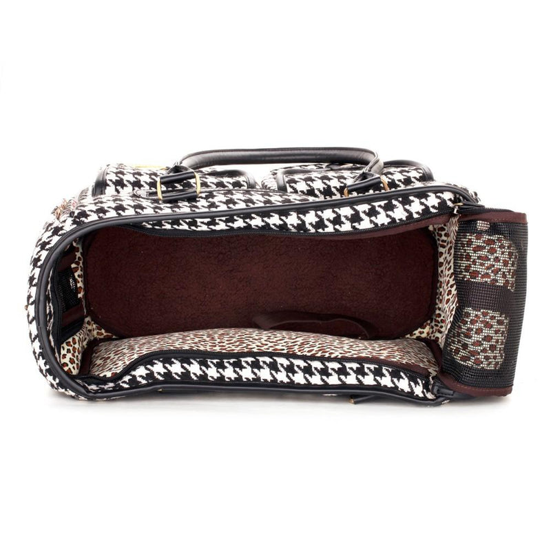 NYC Houndstooth Luxury Dog Carrier Pet Accessories Oberlo 