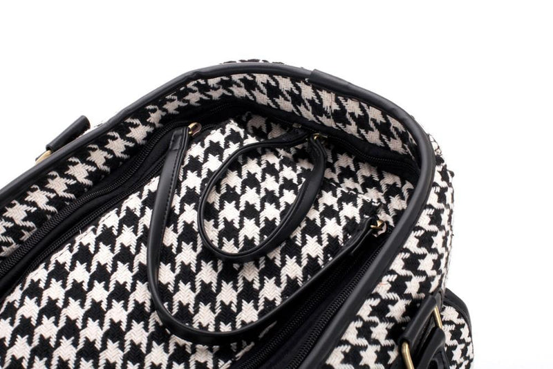 NYC Houndstooth Luxury Dog Carrier Pet Accessories Oberlo 