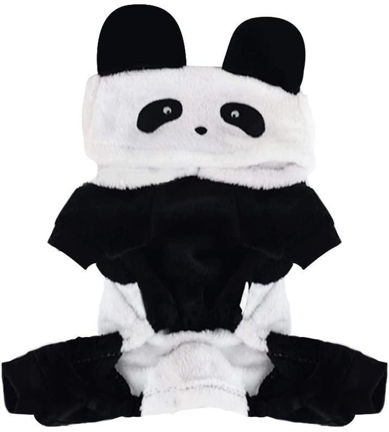 Panda Dog Costume Pet Clothes Oberlo 