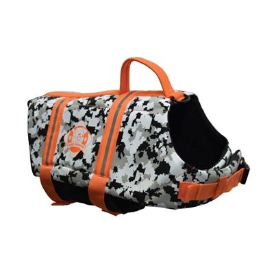 Paws Aboard Black/White CAMO Neoprene Pet Life Jacket Vest Pet Accessories Paws Aboard 