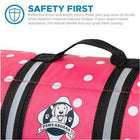 Pink Polka Dot Nylon Designer Dog Life Vest Pet Accessories Paws Aboard 