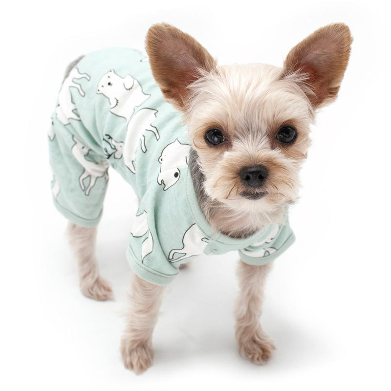 Polar Bear Dog Pajamas, Pet Clothes, Furbabeez, [tag]