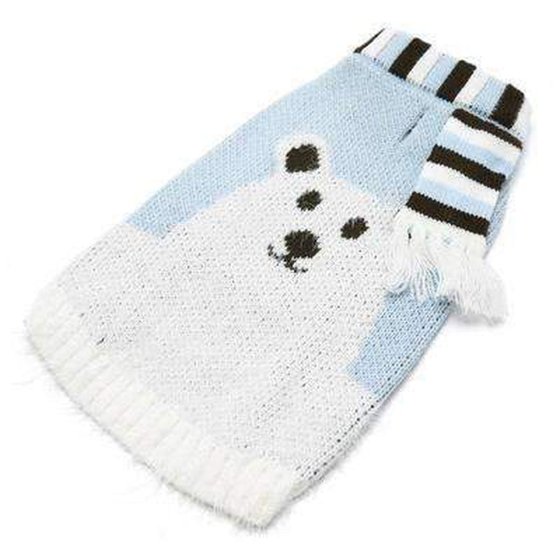 Polar Bear Sweater, Pet Clothes, Furbabeez, [tag]