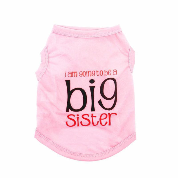 Pregnancy Announcement Dog Tank, Pet Clothes, Furbabeez, [tag]