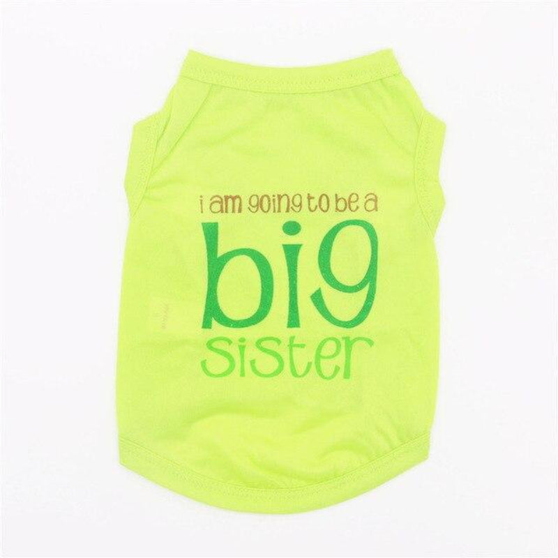 Pregnancy Announcement Dog Tank, Pet Clothes, Furbabeez, [tag]